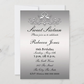 Invitation Sweet sixteen 16