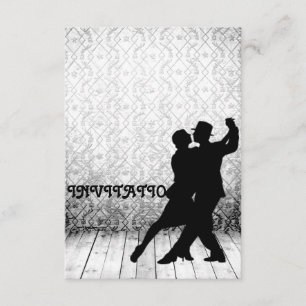 Invitation Tango Flamenco Latin Dance