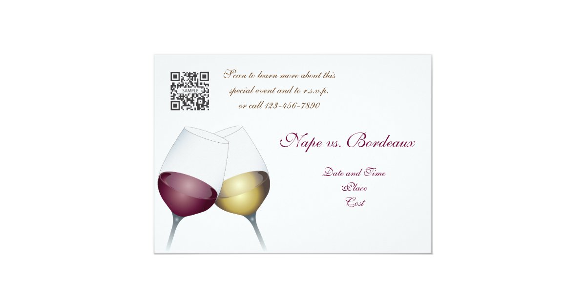 Invitation Template Fine Dining French | Zazzle