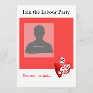 Invitation Template Labour Party