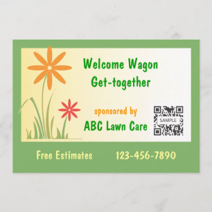 Invitation Template Lawn Care