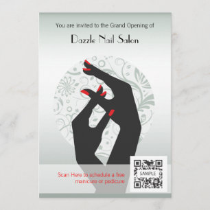 Invitation Template Nail Salon