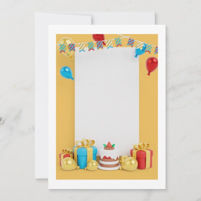 Invitation Templates: Make Their Special Day  (Front)