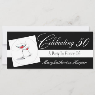 Invitation to a 50th Birthday Party