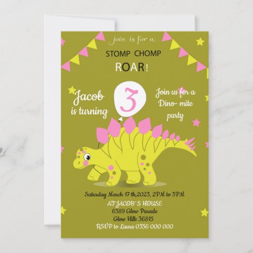 Invitation to a childrens party