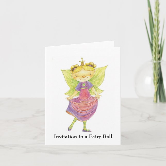 Invitation to a Fairy Ball (Front)