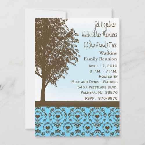 Invitation to a Family Reunion