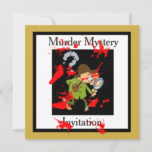 INVITATION TO A MURDER MYSTERY WEEK_END CARD