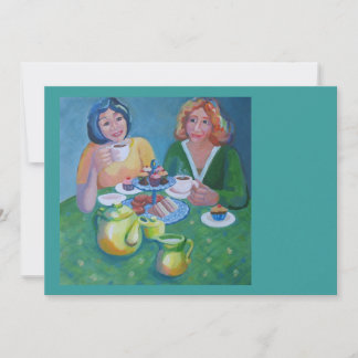 Invitation to tea and cake