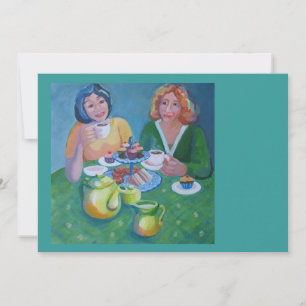 Invitation to tea and cake