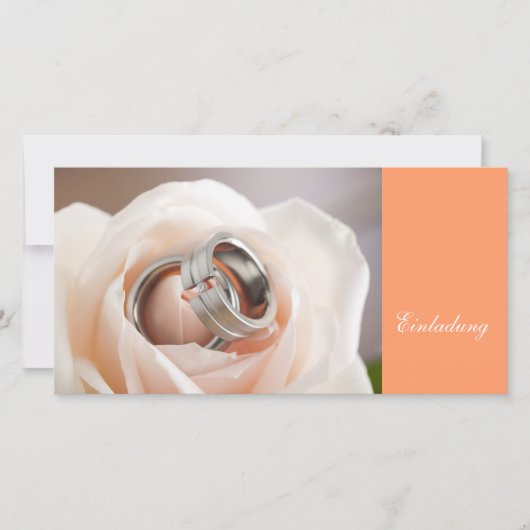 invitation to the wedding (Front)
