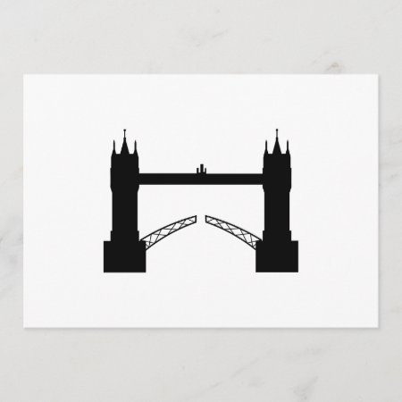 Invitation To Tower Brigde London