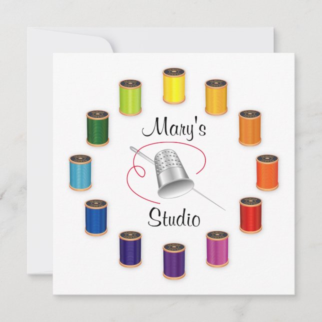 Invitation to your Studio!  (Front)