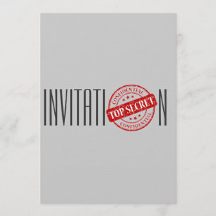 Invitation Top Secret