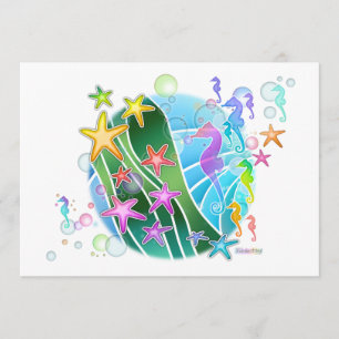 Invitation - Under The Sea Pop Art