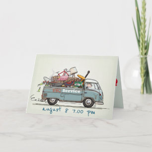 Invitation Vintage pickup