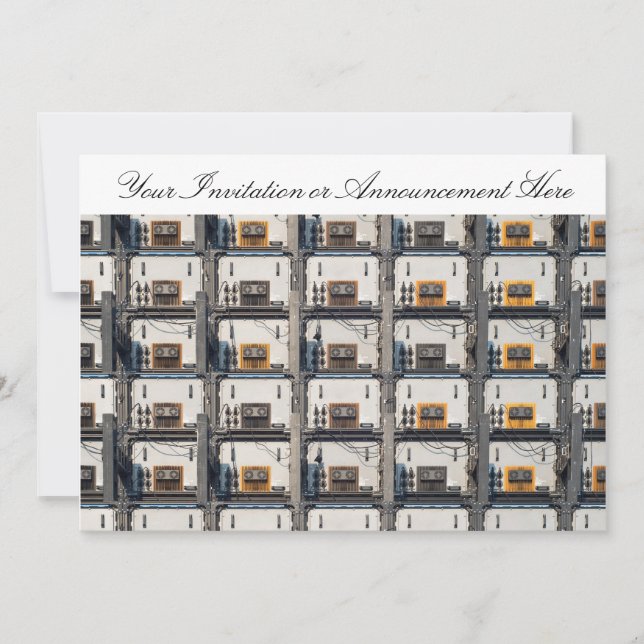 Invitation with LED Display (Front)