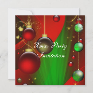 Invitation Xmas Christmas Party