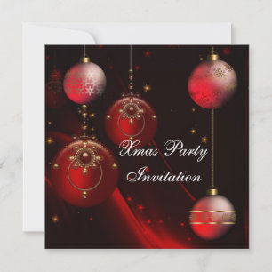 Invitation Xmas Christmas Party