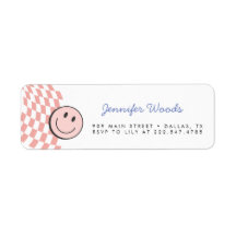 InvitationCool One Girl's First Birthday Checkered