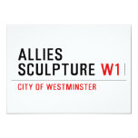 allies sculpture  Invitations