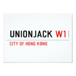 UnionJack  Invitations
