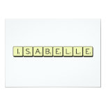 Isabelle  Invitations