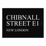 Chibnall Street  Invitations