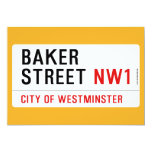 Baker Street  Invitations