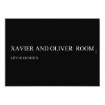 Xavier and Oliver   Invitations