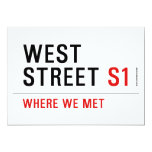 west  street  Invitations