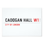 Cadogan Hall  Invitations