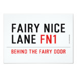 Fairy Nice  Lane  Invitations