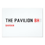 The Pavilion  Invitations