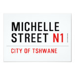 MICHELLE Street  Invitations