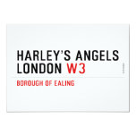 HARLEY’S ANGELS LONDON  Invitations