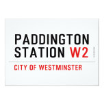 paddington station  Invitations