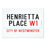 Henrietta  Place  Invitations
