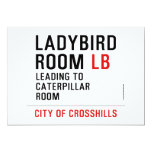 Ladybird  Room  Invitations
