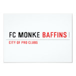 FC Monke  Invitations