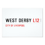 west derby  Invitations