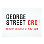 George  Street  Invitations