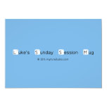 Luke's Sunday Session Mug  Invitations