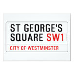 St George's  Square  Invitations