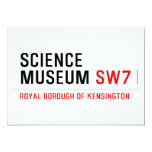 science museum  Invitations
