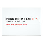 Living room lane  Invitations