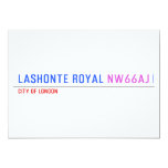 Lashonte royal  Invitations