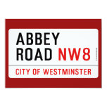 abbey road  Invitations