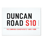 duncan road  Invitations