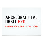 ArcelorMittal  Orbit  Invitations